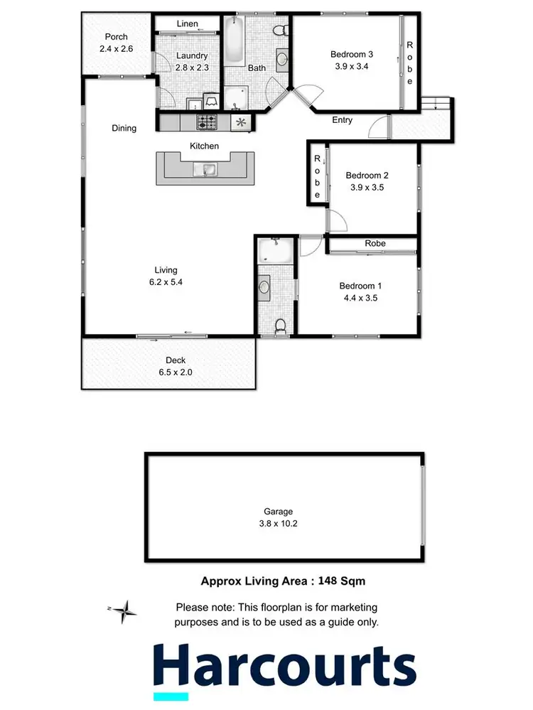 Floorplan of Homely house listing, 4 Yachtsmans Way, Tranmere TAS 7018