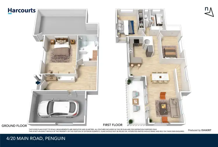 Floorplan of Homely house listing, 4/20 Main Road, Penguin TAS 7316
