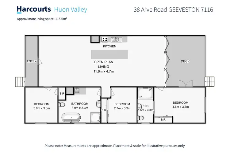 Floorplan of Homely house listing, 38 Arve Road, Geeveston TAS 7116