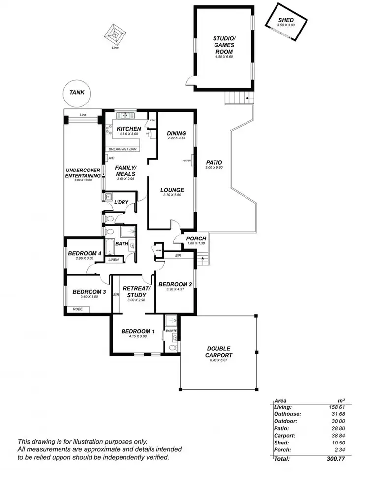 Floorplan of Homely house listing, 22 Trevor Terrace, Blackwood SA 5051