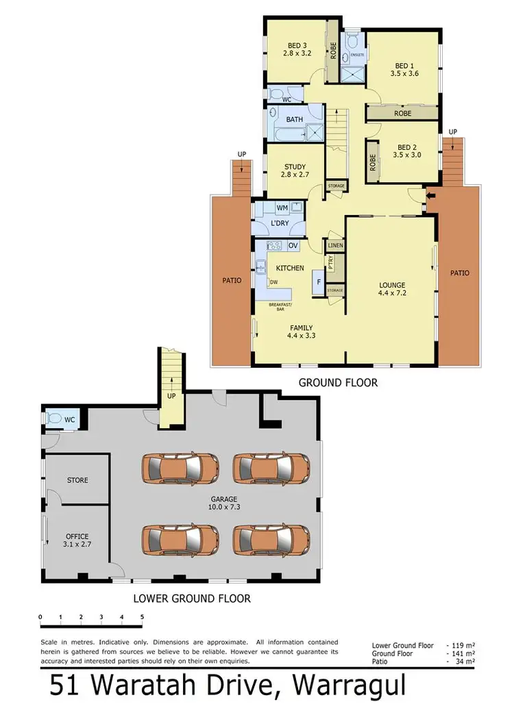 Floorplan of Homely house listing, 51 Waratah Drive, Warragul VIC 3820