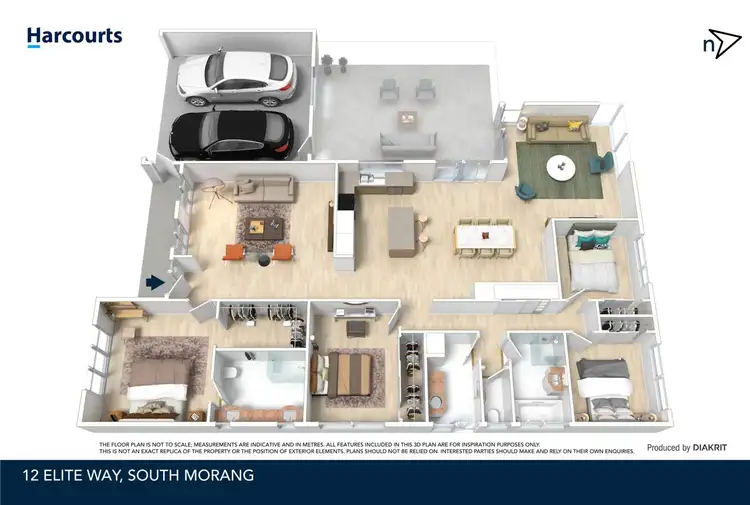 Floorplan of Homely house listing, 12 Elite Way, South Morang VIC 3752
