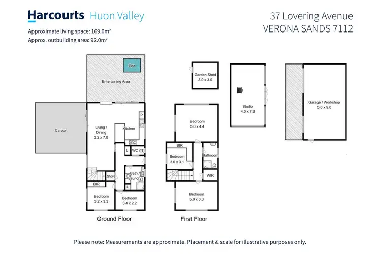 Floorplan of Homely house listing, 37 Lovering Avenue, Verona Sands TAS 7112