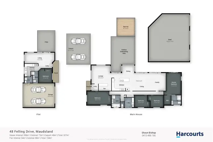 Floorplan of Homely rural property listing, 48 Felling Drive, Maudsland QLD 4210