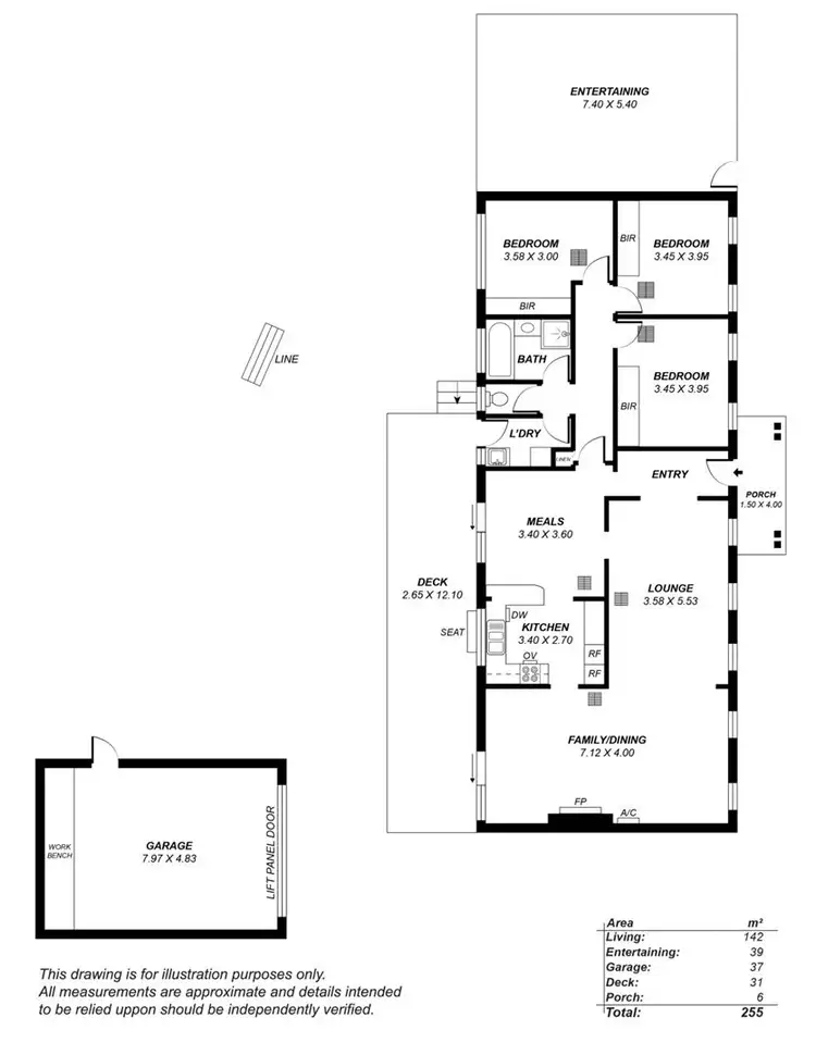 Floorplan of Homely house listing, 2 Medina Street, Aberfoyle Park SA 5159
