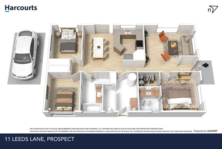 Floorplan of Homely house listing, 11 Leeds Lane, Prospect TAS 7250