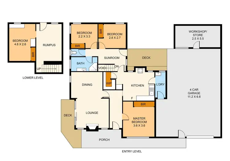 Floorplan of Homely house listing, 22 Girdwood Road, Boronia VIC 3155