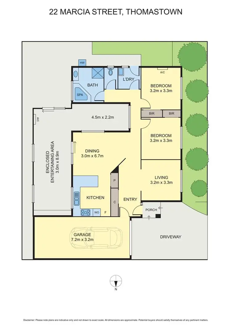 Floorplan of Homely house listing, 22 Marcia Street, Thomastown VIC 3074