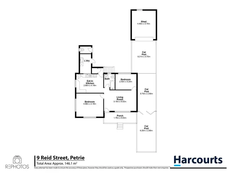 Floorplan of Homely house listing, 9 Reid Street, Petrie QLD 4502