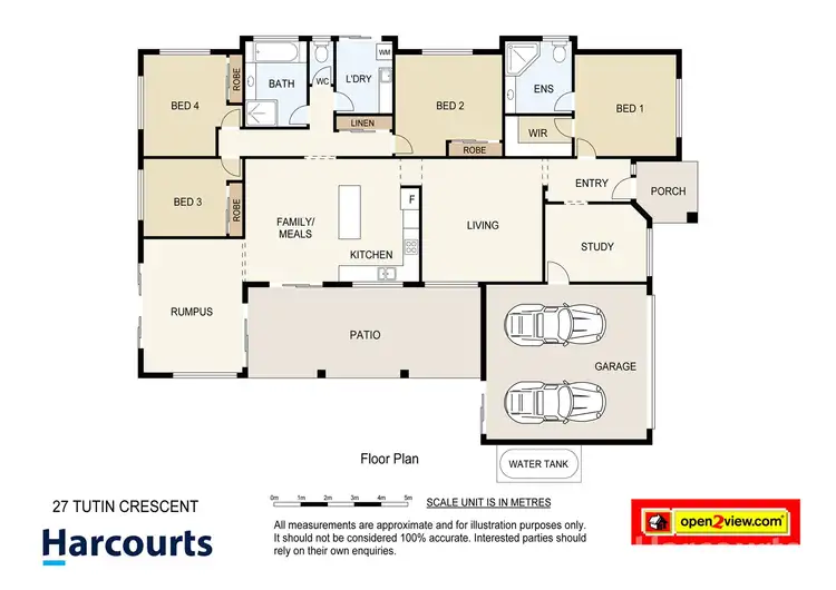 Floorplan of Homely house listing, 23-29 Tutin Crescent, Woodhill QLD 4285