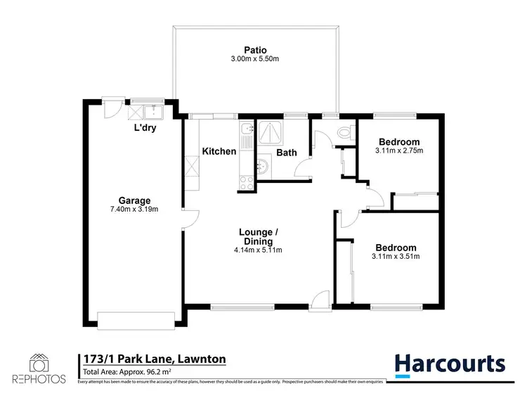 Floorplan of Homely unit listing, 173/1 Park Lane, Lawnton QLD 4501