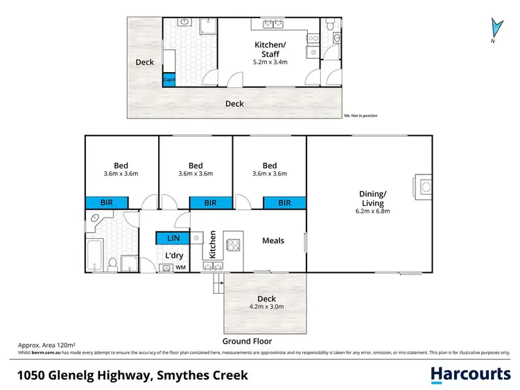 Floorplan of Homely house listing, 1050 Glenelg Highway, Smythes Creek VIC 3351