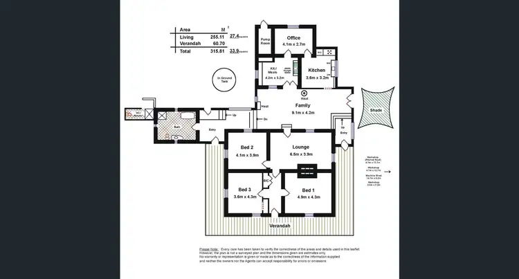 Floorplan of Homely house listing, 559 Purnong Road, Mannum SA 5238