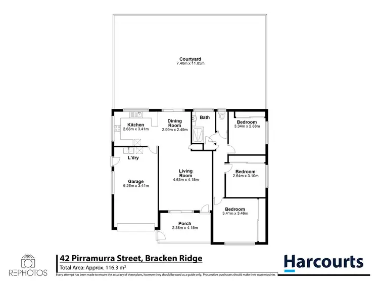 Floorplan of Homely house listing, 42 Pirramurra Street, Bracken Ridge QLD 4017