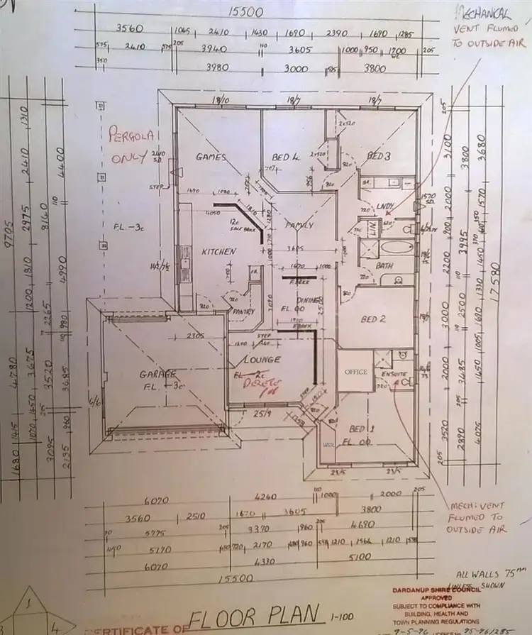 Floorplan of Homely house listing, 3 Pecan Lane, Eaton WA 6232