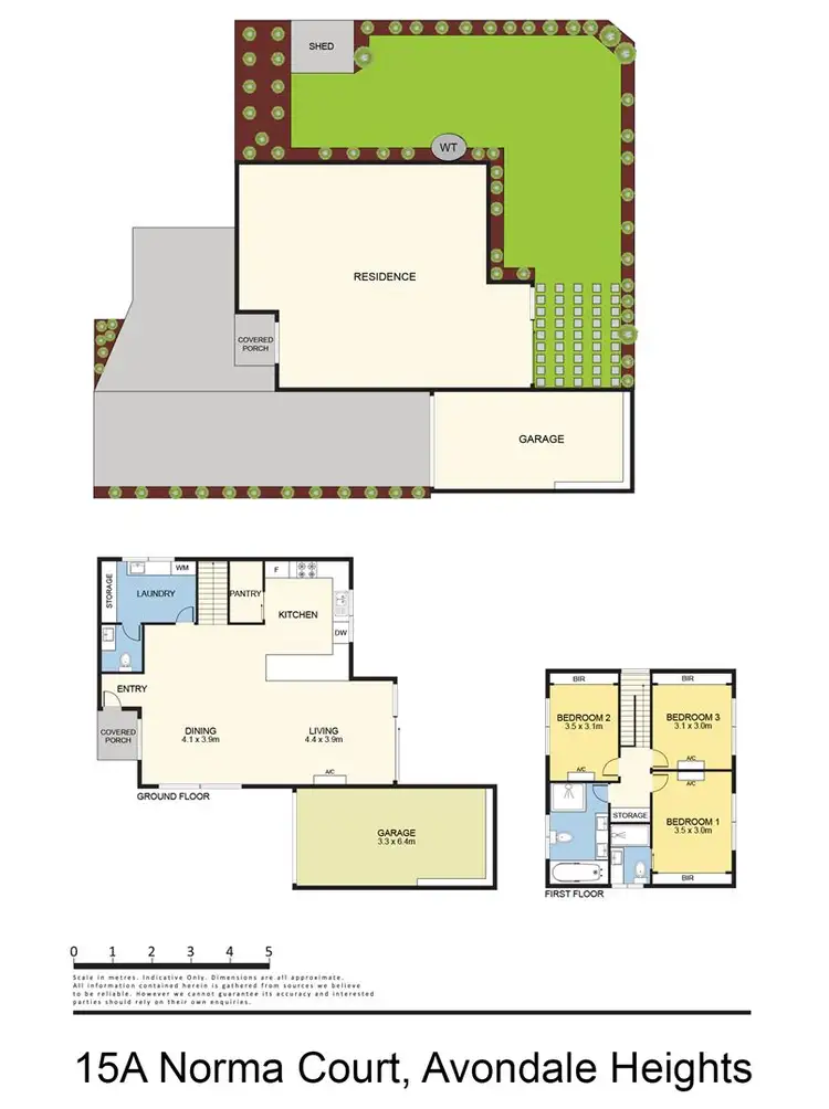 Floorplan of Homely townhouse listing, 15a Norma Court, Avondale Heights VIC 3034