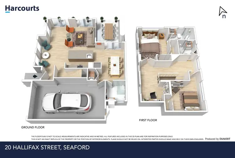 Floorplan of Homely townhouse listing, 20 Hallifax Street, Seaford VIC 3198
