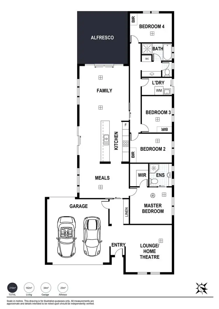 Floorplan of Homely house listing, 171 Coromandel Drive, Mccracken SA 5211