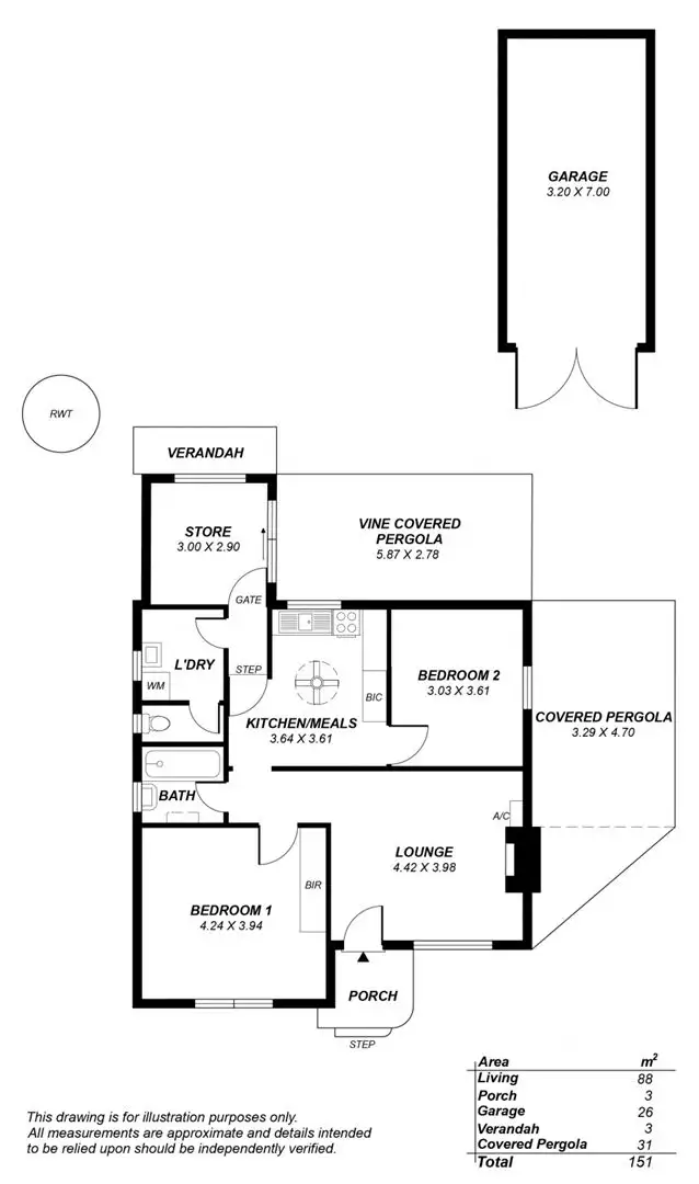 Floorplan of Homely house listing, 39 & 41 Albert Street, Prospect SA 5082