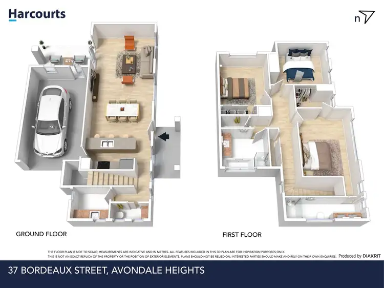 Floorplan of Homely house listing, 37 Bordeaux Street, Avondale Heights VIC 3034
