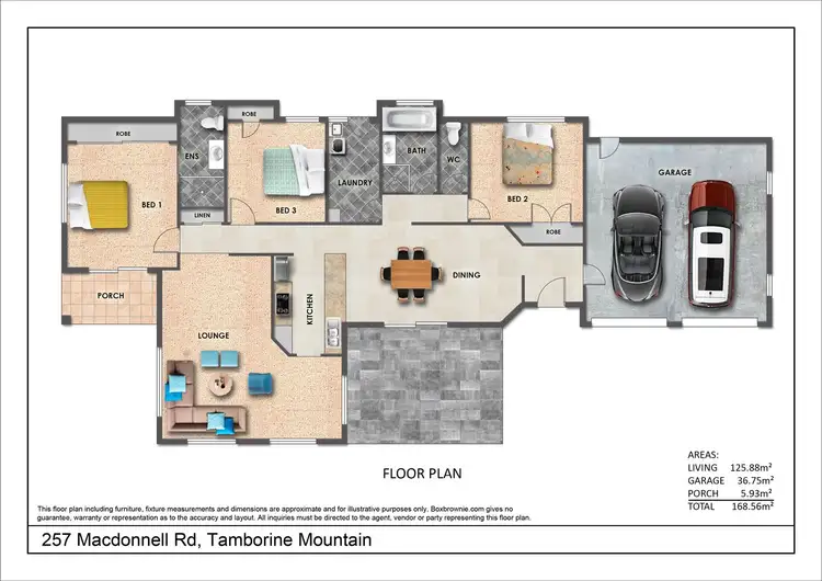 Floorplan of Homely house listing, 257 Macdonnell Road, Tamborine Mountain QLD 4272