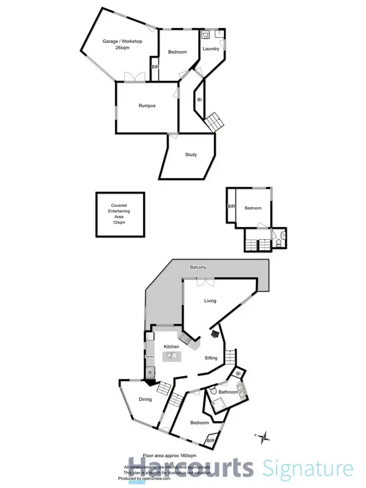 Floorplan of Homely house listing, 7 Third Avenue, Midway Point TAS 7171