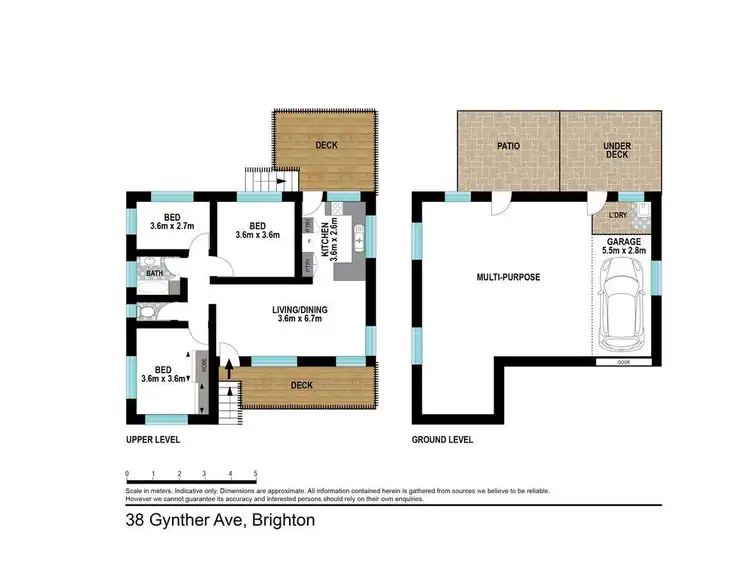 Floorplan of Homely house listing, 38 Gynther Avenue, Brighton QLD 4017