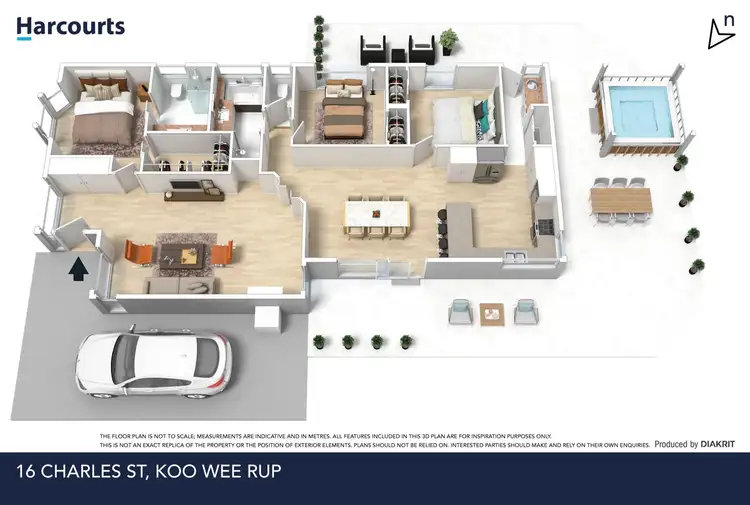 Floorplan of Homely house listing, 16 Charles Street, Koo Wee Rup VIC 3981