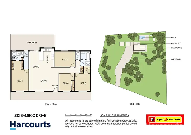 Floorplan of Homely house listing, 233 Bamboo Drive, Woodhill QLD 4285