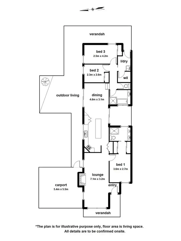 Floorplan of Homely house listing, 4 Adelaide Close, Berwick VIC 3806