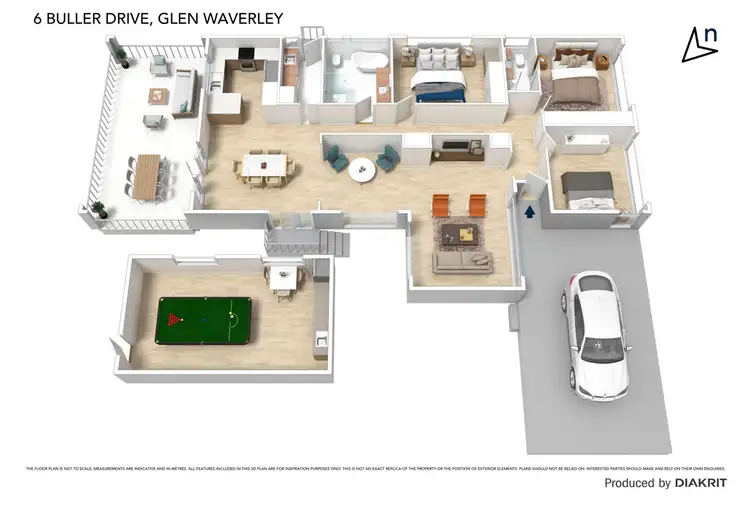 Floorplan of Homely house listing, 6 Buller Drive, Glen Waverley VIC 3150