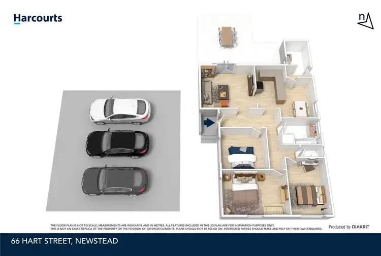 Floorplan of Homely house listing, 66 Hart Street, Newstead TAS 7250