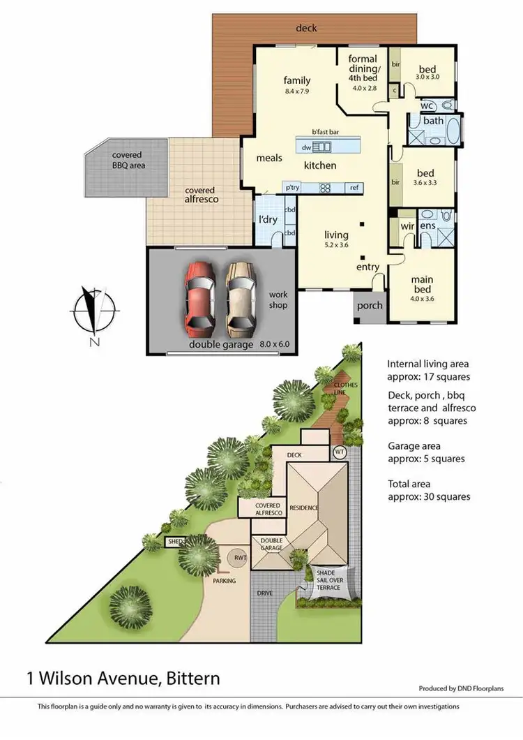 Floorplan of Homely house listing, 1 Wilson Avenue, Bittern VIC 3918