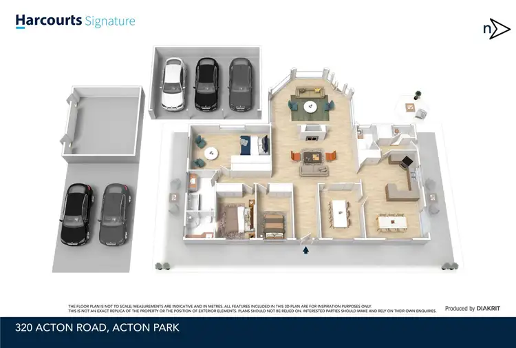 Floorplan of Homely house listing, 320 Acton Road, Acton Park TAS 7170