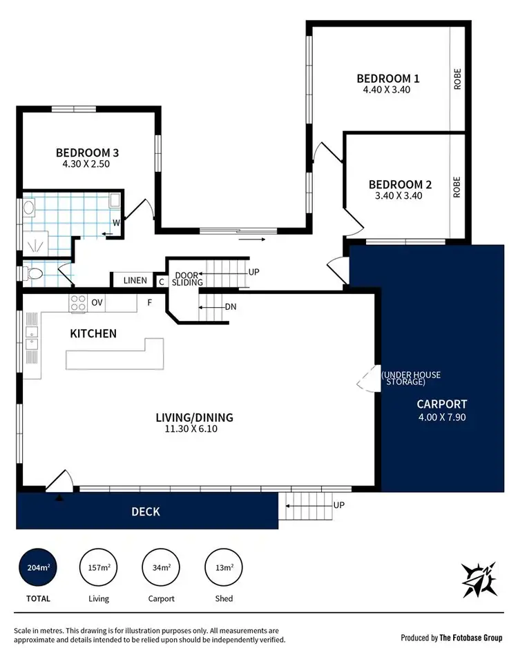 Floorplan of Homely house listing, 11 Franklin Parade, Victor Harbor SA 5211