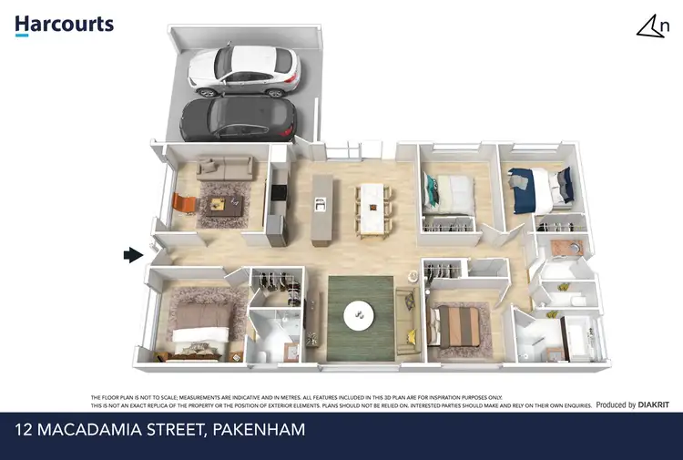 Floorplan of Homely house listing, 12 Macadamia Street, Pakenham VIC 3810