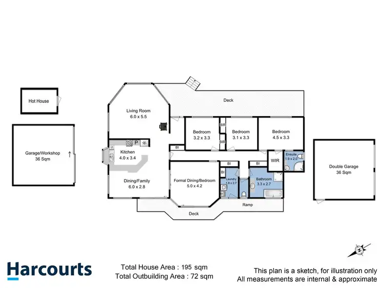 Floorplan of Homely house listing, 19 Englefield Drive, Margate TAS 7054