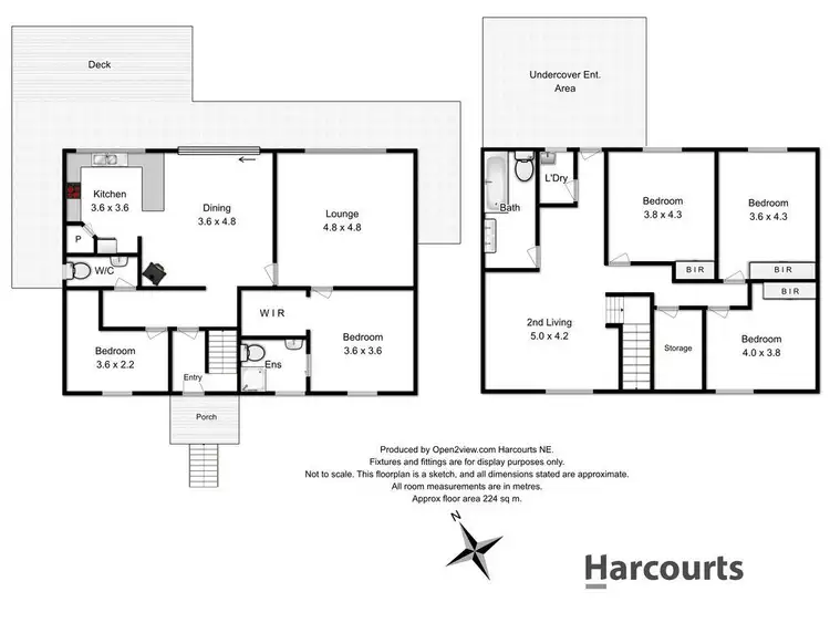 Floorplan of Homely house listing, 8 Thomas Street, Bridport TAS 7262