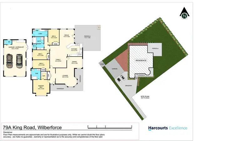 Floorplan of Homely house listing, 79A King Road, Wilberforce NSW 2756