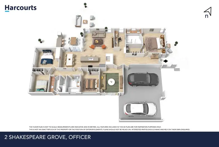Floorplan of Homely house listing, 2 Shakespeare Grove, Officer VIC 3809