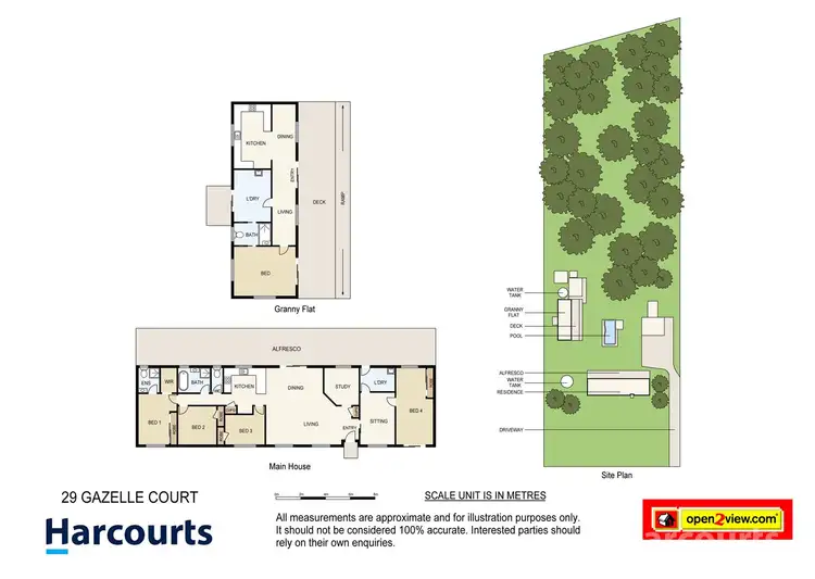 Floorplan of Homely house listing, 29-33 Gazelle Court, Greenbank QLD 4124