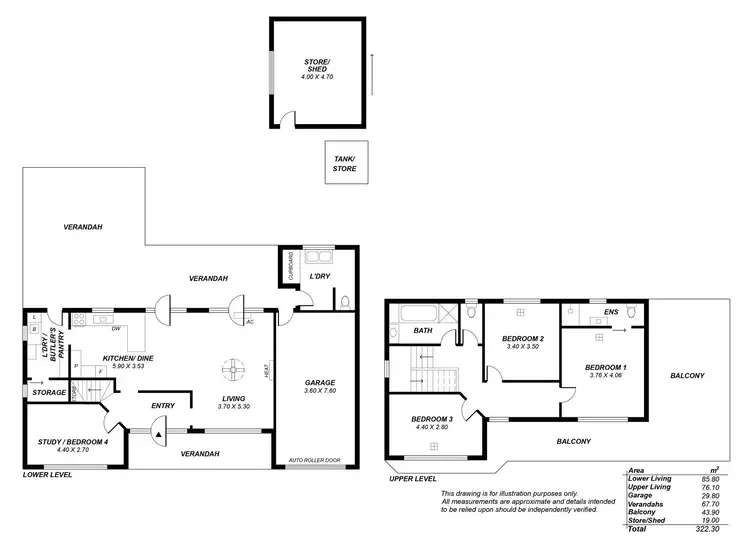 Floorplan of Homely house listing, 2 Buttery Avenue, Rostrevor SA 5073