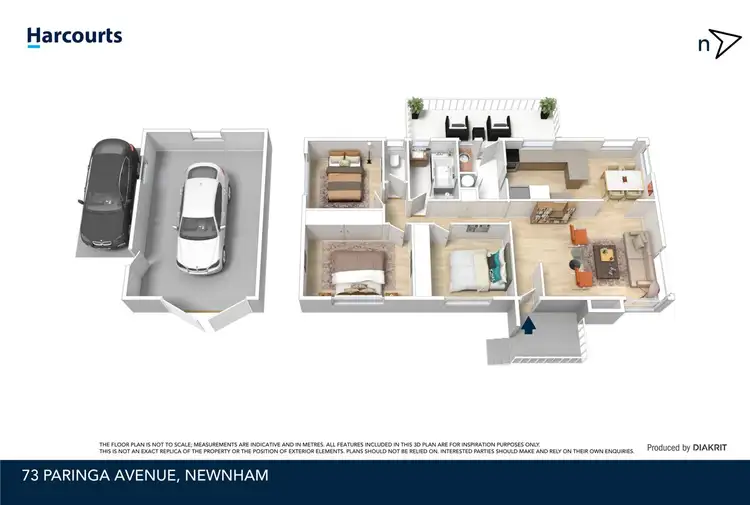 Floorplan of Homely house listing, 73 Paringa Avenue, Newnham TAS 7248
