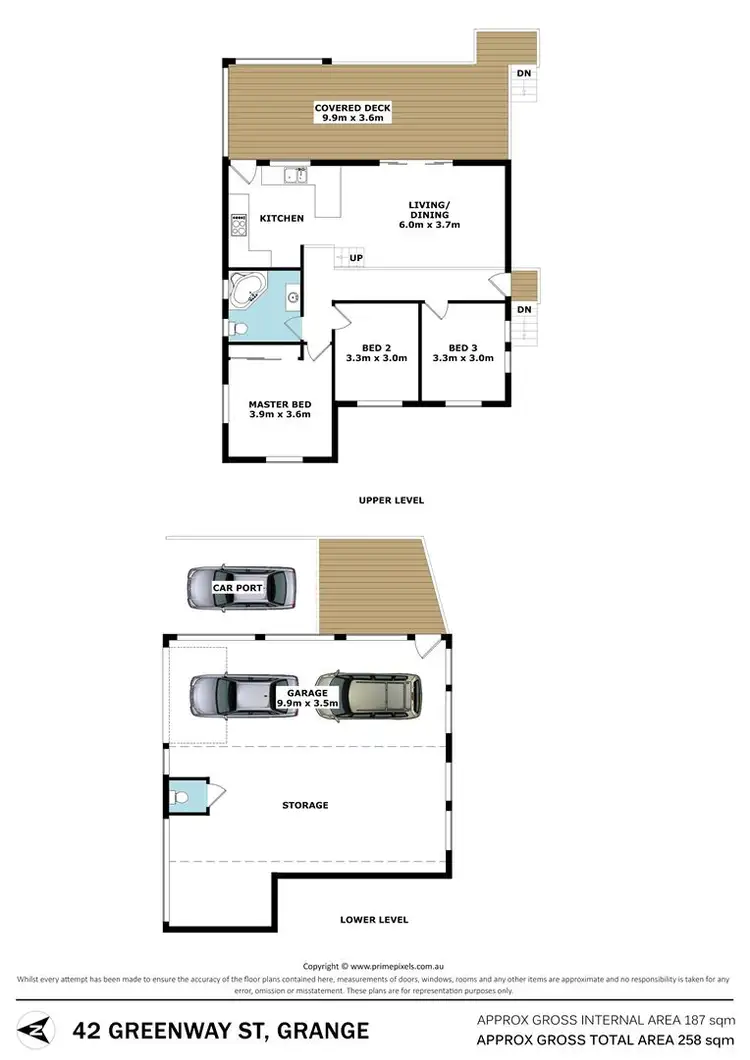 Floorplan of Homely house listing, 42 Greenway Street, Grange QLD 4051