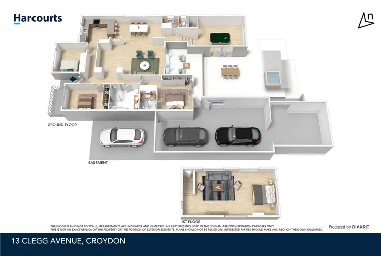 Floorplan of Homely house listing, 13 Clegg Avenue, Croydon VIC 3136