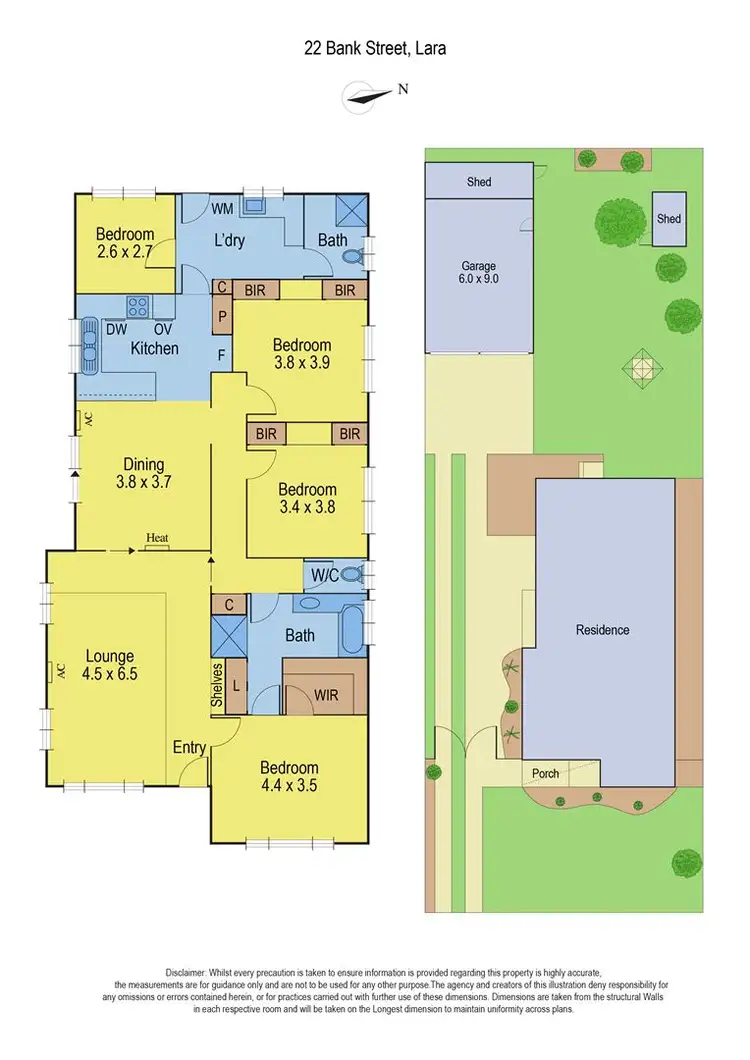 Floorplan of Homely house listing, 22 Bank Street, Lara VIC 3212