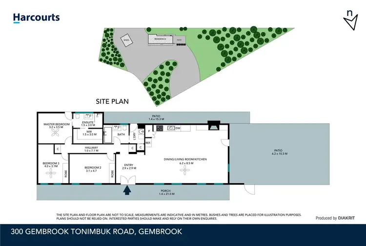 Floorplan of Homely house listing, 300 Gembrook-Tonimbuk Road, Gembrook VIC 3783