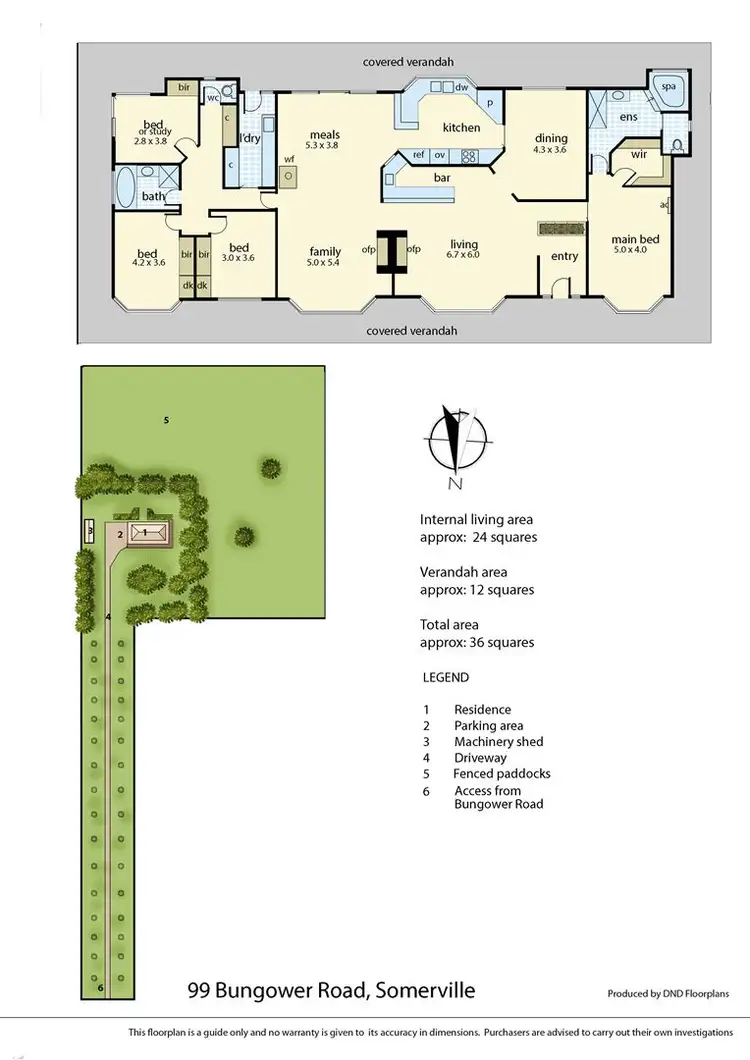Floorplan of Homely rural property listing, 99 Bungower Road, Somerville VIC 3912