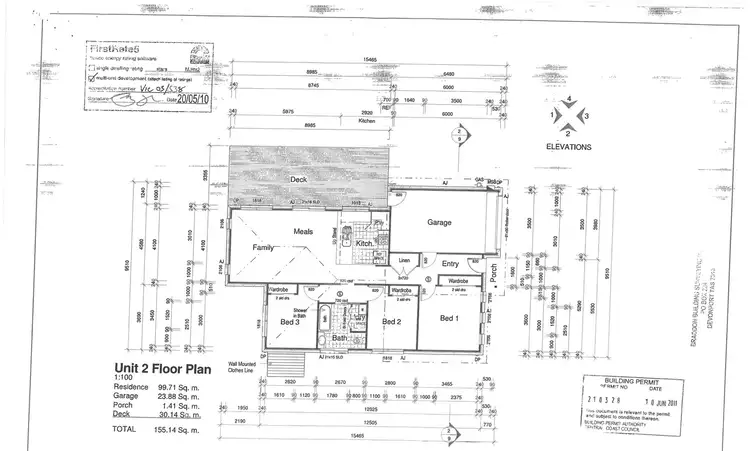 Floorplan of Homely unit listing, 2/11 Explorer Drive, Turners Beach TAS 7315