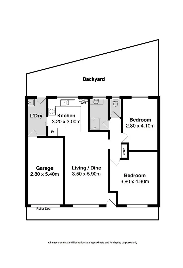 Floorplan of Homely unit listing, 2/207 Fenchurch Street, Goolwa SA 5214